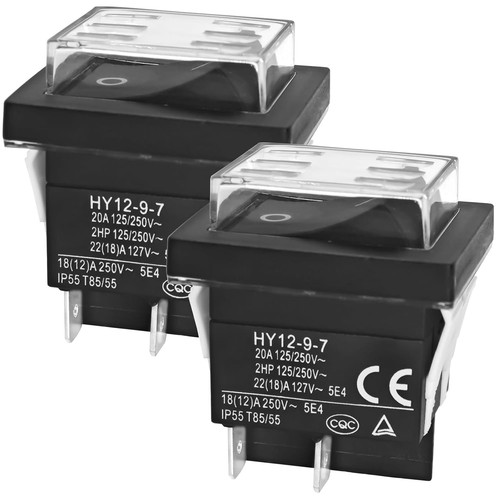 2pcs hy12 off push - 2pcs, on/off
