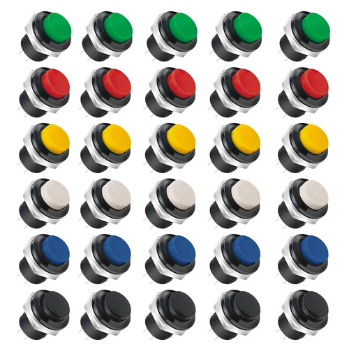 30pcs 15mm push - 30pcs,
