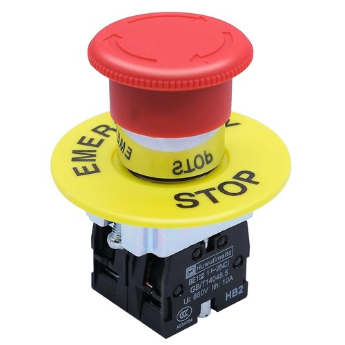 2nc 22mm emergency stop push - emergency,