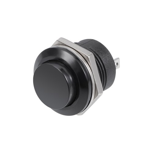 5pieces 16mm black momentary - 5pieces,