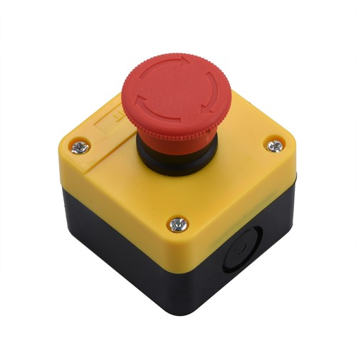 Red emergency stop - red,