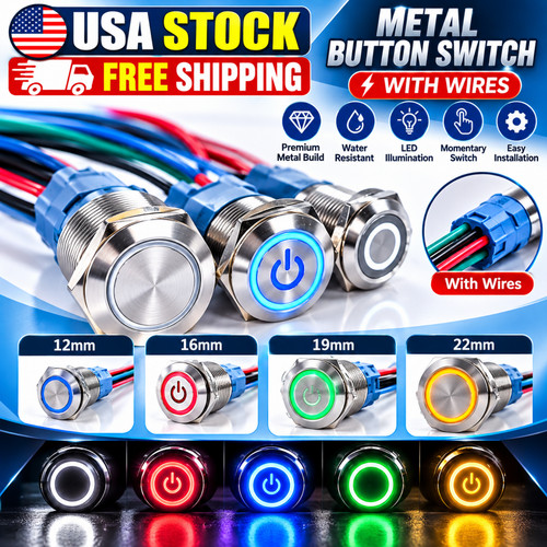 22mm metal led - 12/16/19/22mm,