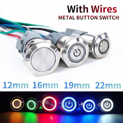 16mm 12v led - led, on