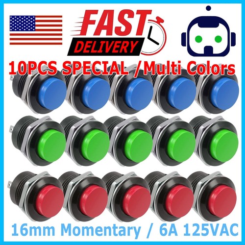 Pcs 16mm push button - pcs,