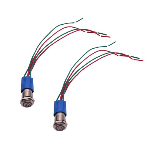 Pcs blue 12mm 12v - pcs, off