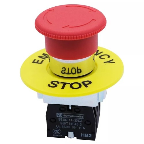 1nc 22mm emergency stop push - emergency,