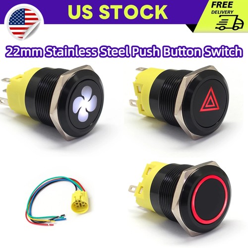 22mm waterproof latch - waterproof, on/off