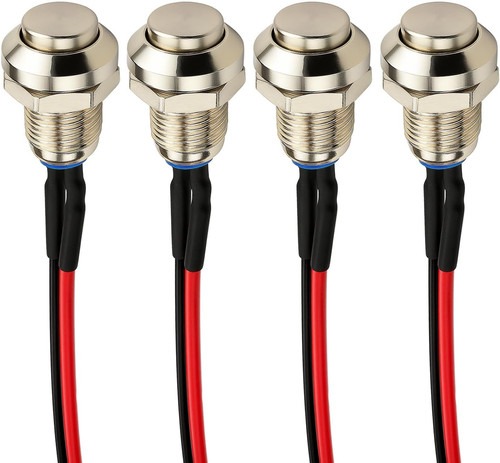 8mm metal momentary - 8mm,