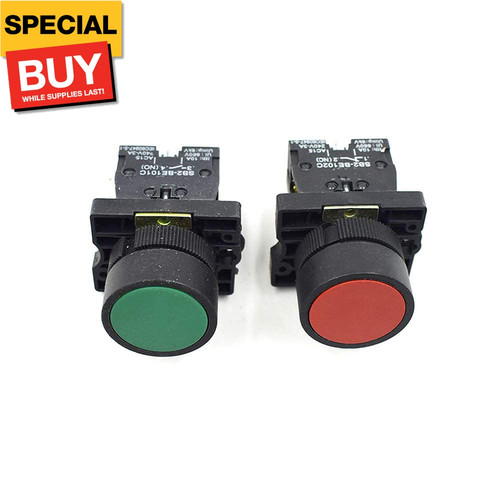 Momentary push button switch - push,