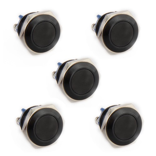 Metal push button - 5x,